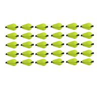 Dedjgoo Fly Fishing Strike Indicators EVA Teardrop Floats 30Pcs for Depth | Easy to remove and reattach to the leader without harming , enabling safe, fast changes.