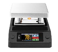 Dedjgoo Hot Plate Preheater PD Digital 350C Temperature Control 150W | Color LED temperature prompts adapt with heat to indicate stage progress and safety status at a glance. Great for workshops.
