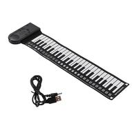 Dedjgoo Keyboard Piano Roll Up Electric Piano for Beginners Foldable 49 Keys Electronic Piano Easy Install