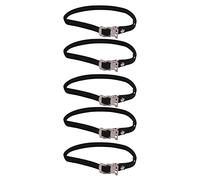 Dedjgoo Pedal Straps 50cm Long 1.2cm Width, 10 Pack for Bike Training | Photo lighting and screen differences may cause color variations; item ships in true black nylon.