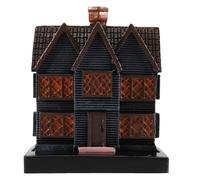 Dedjgoo Salems Witch House Incense Burner Massachusetts Witch House for Halloween Christmas Vacation Ornament Incense Burner1PCS