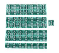 Dedjgoo SMD To DIP8 Adapter SOIC/SOP to DIP8 0.65/1.27mm PCB Board Kit | Perfect for education and hobbyists; supports SOP8/SSOP8/TSSOP8 to DIP8, 8-pin pinout, 2-sided PCB with 0.65/1.27 pitch