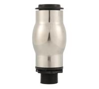 Dedjgoo Stainless Steel Nozzle White Jade-Like Water Column Effect 7m | Air-bubbled water column rises to about 7 m for a striking fountain display.