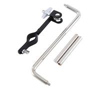 Dedjgoo Z Shape Drum Cymbal Arm Rod Clip Clamp Hardware Water Cymbal Expansion Holder Drum Rack Percussion Instrument Drum Parts Accessories