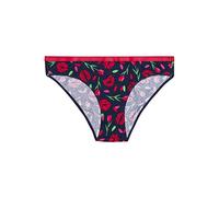 Dedoles Funny Women's Underwear Cotton Paper Planes and Clouds Size XS-2XL EU, Tulip Lips, XL