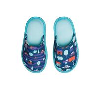 Dedoles Slippers for Women, Men & Kids Memory Foam Funny Designs Coffee Avocado Unicorn Music Lavender Comics Games Gift, Color: Cars and Lorries, Size: 11.5-12.5UK