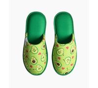 Dedoles Slippers for Women, Men & Kids Memory Foam Funny Designs Coffee Avocado Unicorn Music Lavender Comics Games Gift, Colour: Avocado Love, Size: 9-10UK