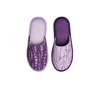 Dedoles Slippers for Women, Men & Kids Memory Foam Funny Designs Coffee Avocado Unicorn Music Lavender Comics Games Gift, Colour: Lavender Flower Devotion, Size: 3.54.5 UK