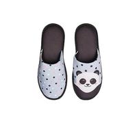 Dedoles Slippers for Women, Men & Kids Memory Foam Funny Designs Coffee Avocado Unicorn Music Lavender Comics Games Gift, Colour: Cute Panda, Size: 5.56.5 UK