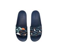 Dedoles Unisex Sliders & Slippers Non-Slip Shower Sandals Funny Designs Beach Shoes for Home Garden Bathroom Poolside Gift, Colour: Tropical Paradise, Size: 7 UK