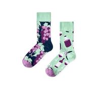 Dedoles Unisex Socks Cotton Funny Designs Football Bicycle Horses Plants Firefighter Gift Mismatched, color: Multicolor, design: Winemaker, size: 3-5