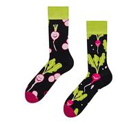 Dedoles Unisex Socks for Women, Men & Kids Cotton Funny Designs Football Bicycle Horses Plants Firefighter Gift Mismatched, Design: Gangster Raccoon, Colour: Black, Size: 5-7.5 W / 6-8 M UK