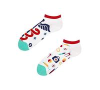 Dedoles Unisex Socks for Women, Men & Kids Cotton Funny Designs Football Bicycle Horses Plants Firefighter Gift Mismatched, Design: Health and Wellness, Colour: Multicolour, Size: 3-5 M / 2-4,5 W UK