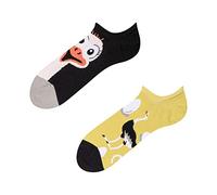 Dedoles Unisex Socks for Women, Men & Kids Cotton Funny Designs Football Bicycle Horses Plants Firefighter Gift Mismatched, Design: Speedy Ostrich, Colour: Multicolour, Size: 3-5 M / 2-4,5 W UK