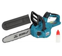 DEDRA SAS+All DED7183 Cordless Chainsaw 12 Inch 18 V Guide Rail 12 Inch Automatic Chain Lubricating Brushless Motor Semi Chisel Teeth with Safety Brake No Battery/Charger