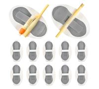 Dedsio Foley Catheter Stabilizer Urinary Leg Bag Catheter Tube Holder Catheter Accessories for Single/Double/Feeding Tube, Self Adhesive Catheter, Leg Bag Holder, Grey, Pack of 10