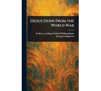Deductions From the World War
