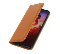 Dedux Case Xiaomi Mi 10T Lite 5G, Smart Magnetic Leather Wallet Flip TPU Cover Card Slots Stand Folio Phone Case. Brown