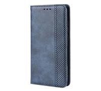 DEDUX Flip Case Compatible with Nothing Phone 3a Lite, Retro Leather Wallet Cover Magnetic Closure Folio Stand with Card Slots. Blue