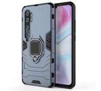 DEDUX Protective Case for Xiaomi Mi Note 10/10 Pro, Rugged PC TPU Bumper Cover Shell With Ring Holder Compatible with Xiaomi Mi Note 10/10 Pro. Navy blue