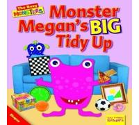 Dee Reid Busy Monsters: Monster Megan's BIG Tidy Up Paperback Book Dee Reid Multicolor