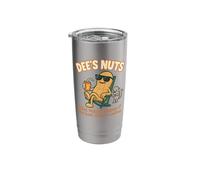 Dee’s Nuts - Cartoon Peanut, Salty AF Juice Box, These Nuts Stainless Steel Insulated Tumbler