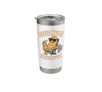 Dee’s Nuts - Cartoon Peanut, Salty AF Juice Box, These Nuts Stainless Steel Insulated Tumbler