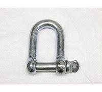 Dee Shackle Screw Pin Galvanised from 3MM - 25MM (Commercial Chain Connector Caravan Tether)
