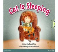 Dee White Bug Club Guided Fiction Reception Pink A Cat is Sleeping Paperback Dee White Multicolor
