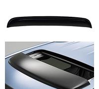 Deebior 38inch 980mm Universal Fit Rain Snow Guard Sun Roof Wind Deflector,1pc Tape-On Dark Smoke Tint Auto Moonroof Window Visor RN98