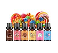 DeeCandy Fragrance Oil Set - 6 Pieces Oil Set, Concentrated Oil Kit, Making Dee Soap Bath Bombs Dee Candle, Aromatic Oil Collection
