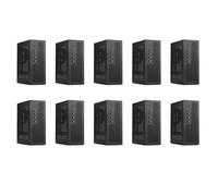 Deechate 10X A09 HTPC Computer Case Mini ITX Gaming PC Chassis Desktop Chassis USB2.0 Computer Case Home Computer Case Black