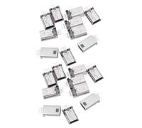 Deechate 20 Pieces Mini USB Type B Male 180 Degree 5 Pin SMD SMT for Soldering Jack Connector