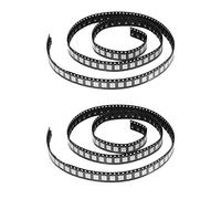 Deechate 200PCS WS2812B RGB LED Chip 5050SMD White PCB WS2812 Individually Addressable Chip Pixels DC5V