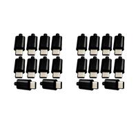 Deechate 20Pcs 12V PD/QC Board Fast Charge Module with Shell PD 2 3.0 DC Trigger USB Type-C Male QC4 Charge Connector Black