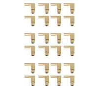 Deechate 24 Pcs Total Hi-End Banana to Spade Adapter Plug/Speaker Cable Connector [Wy-Yp01-8/Spade de L/8]