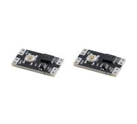 Deechate 2Pcs XL-10AL Single Bond Button Bistable Mini One Key Switch Module 3.5-5.4V 300nA Load 10A Low Power