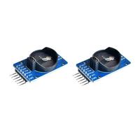 Deechate 2X DS3231 AT24C32 IIC Module Clock Module Memory 3.3V/5V Temperature Sensor Portable Module