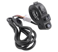Deechate 3 In1 Motorcycle Switch ATV Quad Headlights Turn Signal Horn ON/OFF Button For 22mm Handlebars
