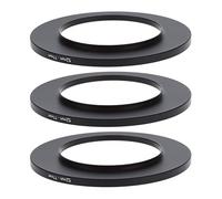 Deechate 3pcs 52mm-77mm 52-77 Metal Step Up Filter Ring Adapter for Camera