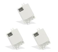 Deechate 3X 5.8GHz Mini Microwave Radar Motion Sensor Switch AC85-265V Intelligent Human Body Sensor Switch Motion Light Switch