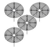 Deechate 4 Pieces Flower Pot Grid, 30 cm Flower Pot Grid, Flower Pot Cover Plant Protection, Plant Protection Net