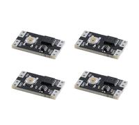 Deechate 4Pcs XL-10AL Single Bond Button Bistable Mini One Key Switch Module 3.5-5.4V 300nA Load 10A Low Power