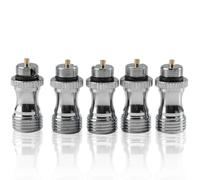 Deechate 5pcs Double -Valve for Airbrush Paint Sprays Airbrush Machine Parts Accessories