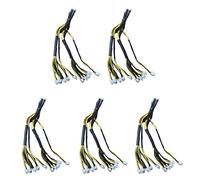 Deechate 5X 1200W 1600W Output Wire New 10 Pin PCIE Powers Connector for Bitmain APW7 + APW3 PSU L3 D3