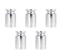 Deechate 5X Weight 1000G Chrome Plating Calibration Gram Scale Weight for Digital Scale Balance Silvery White