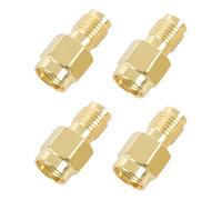 Deechate 8PCS Coaxial Coax Adapter SMA Female to RP-SMA Male