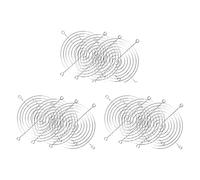 Deechate 9Pcs 120mm 4.7 Inch Metal Fan Guard Protective Grill for PC Ventilator