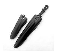 Deechate Black Mountain Bike Bicycle Road Tire Front Rear Mudguard Set Mud Guard Big flying fish