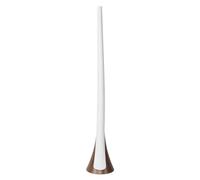 Deechate Extra Long Wood Grain Shoe Horn, Ergonomic Handle for Elderly & Pregnant Women,Self-Supporting Shoehorn White